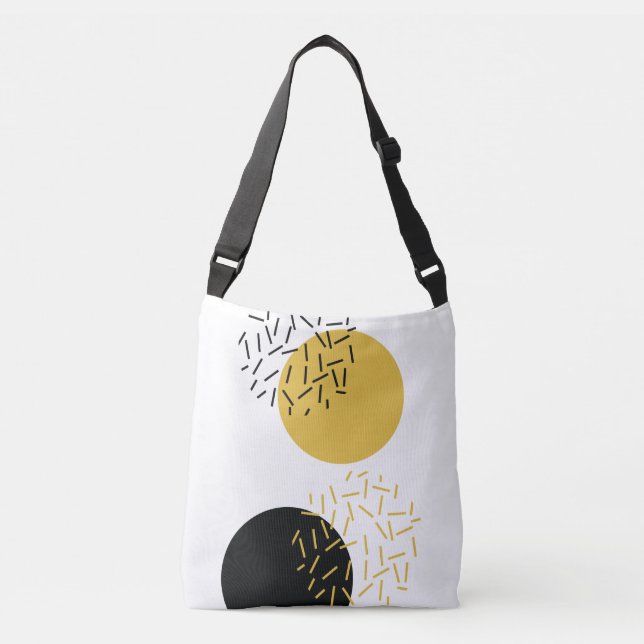 Sac Ajustable Art graphique géométrique urbain simple, moderne e (Devant)