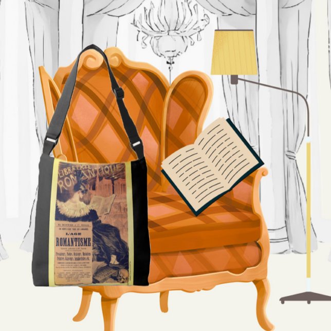 Sac Ajustable Art nouveau librairie romantique eugene grasset (Créateur téléchargé)