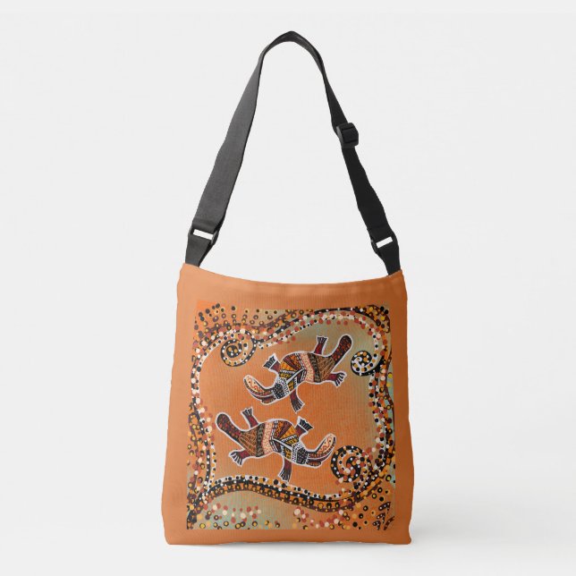 SAC AJUSTABLE ART PLATAPUS (Devant)