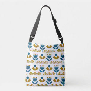 Sac Ajustable Art populaire scandinave, motif coloré.