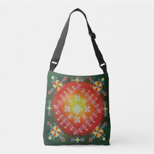 Sac Ajustable Art populaire traditionnel letton avec peinture de
