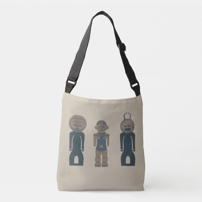 Sac Ajustable Art tribal moderne Abstrait (Devant)