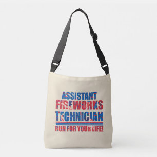 Sac Ajustable Assistant technicien de feux d'artifice drôle 4 ju