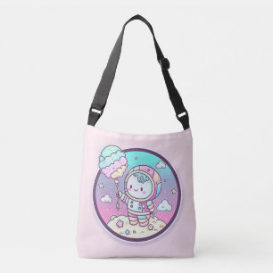 Sac Ajustable Astronaut mignon avec balon de crème glacée sur la