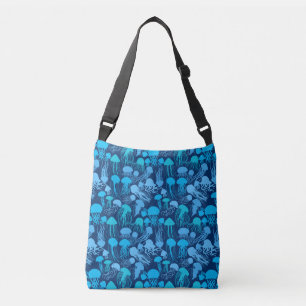 Sac Ajustable Attention aux méduses. L Blue.b D Blue BG