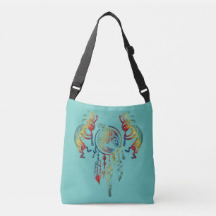 Sac Ajustable Attrape-rêves Baleine Kokopelli Amérindien 1