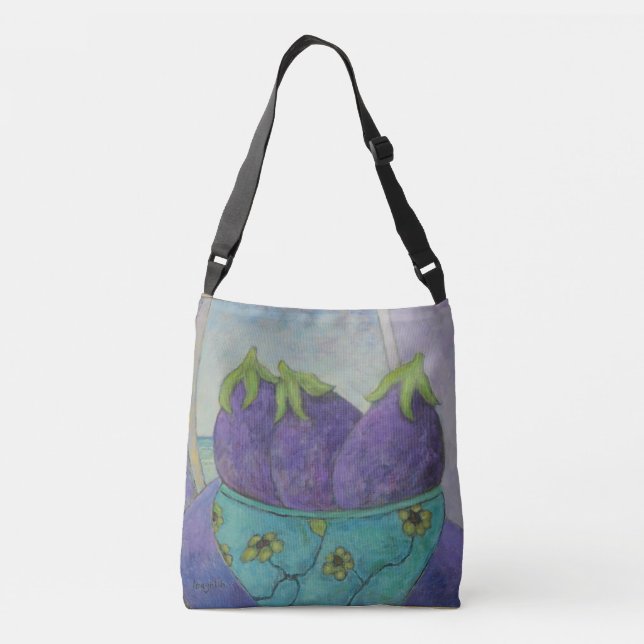 Sac Ajustable Aubergine Violette (Dos)
