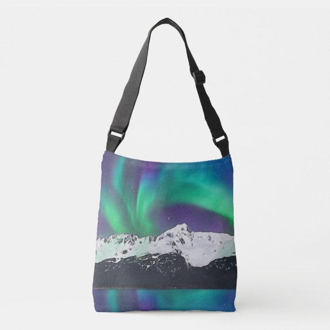 Sac Ajustable Aurora Borealis - Cross Body Fourre-tout (Devant)