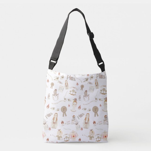 Sac Ajustable Ayurvedic Pitta Fourre-tout (Devant)