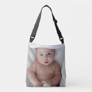 SAC AJUSTABLE BABY PHOTO TOTE CROSS BODY BAG CUSTOM