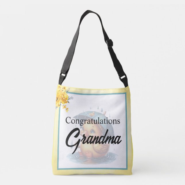 Sac Ajustable Baby shower de canard en caoutchouc (Dos)