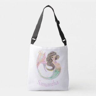 Sac Ajustable Baby shower de sirène. Sous La Mer. Scintille