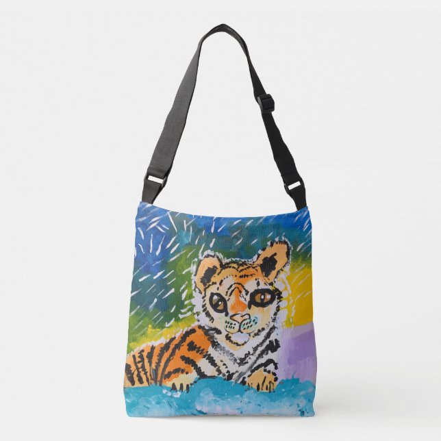 Sac Ajustable Baby Tiger "Art by Kids" (Devant)