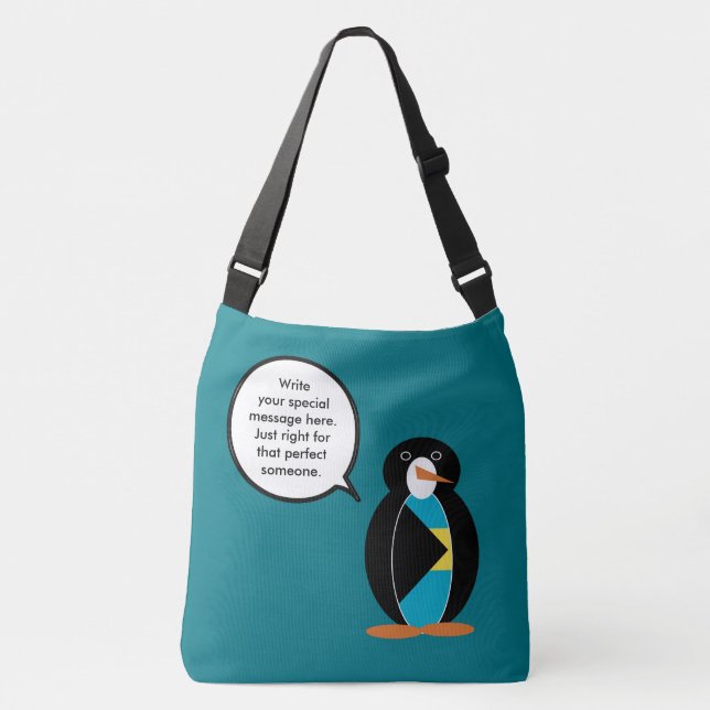 Sac Ajustable Bahamas Mme Pingouin parlante  (Devant)