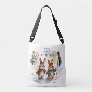 Sac Ajustable Baisers d'hiver et wis de flocon