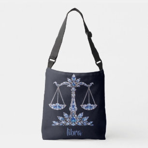 Sac Ajustable Balance en cristal d'argent Collection Luxe