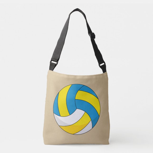 Sac Ajustable Balle de volley-ball en dessin (Devant)