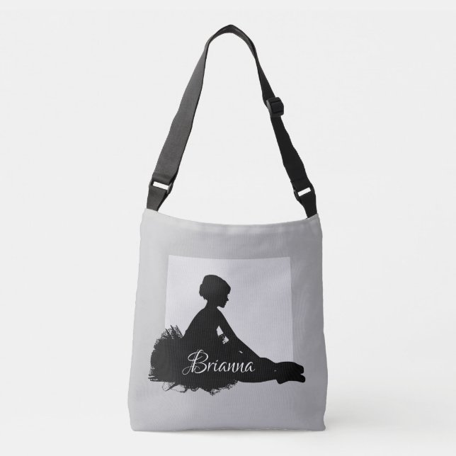 Sac Ajustable Ballet Ballerina Silhouette Danse (Devant)