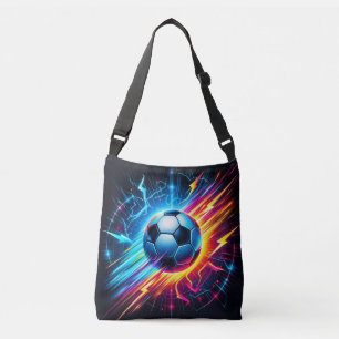 Sac Ajustable Ballon de football électrique futuriste éclair