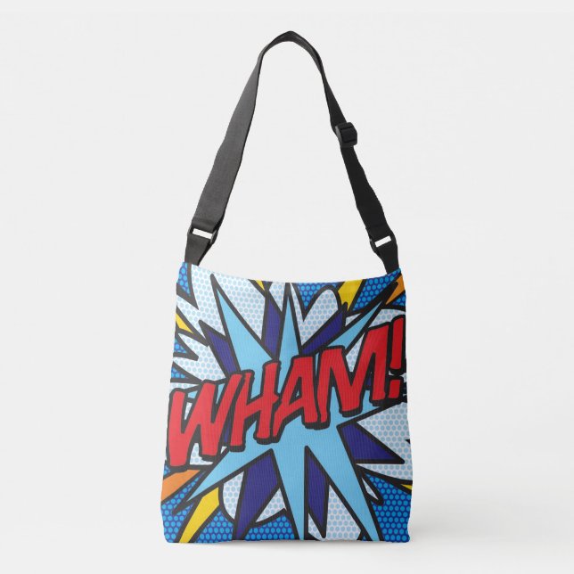 Sac Ajustable Bande dessinée Pop Art WHAM! BANG ! (Devant)