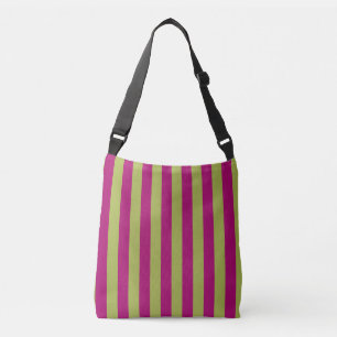 Sac Ajustable Bandes roses et vertes