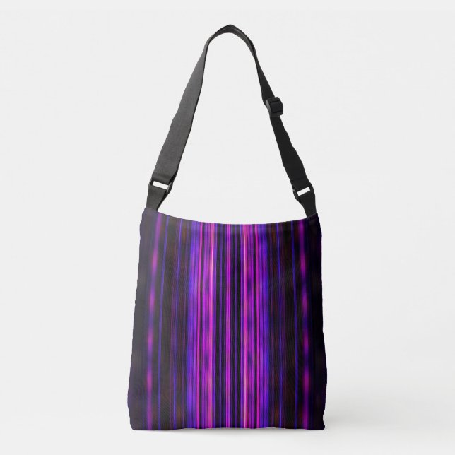 Sac Ajustable Bandes violettes brillantes (Devant)