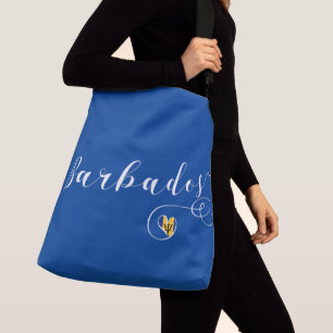 Sac Ajustable Barbados Heart Flag, Barbadien