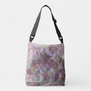 Sac Ajustable Barrel Racer II (violet rose géométrique)