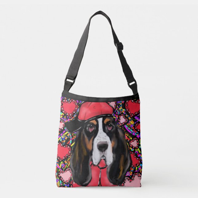 Sac Ajustable Basset Hound (Devant)
