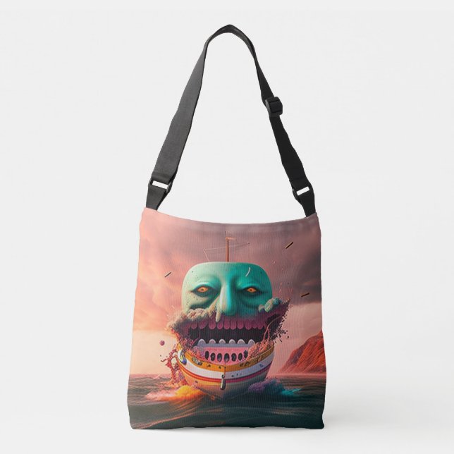 Sac Ajustable Bateau effrayant (Devant)
