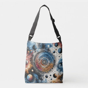 Sac Ajustable Batik futuriste Art cosmique - Design spatial