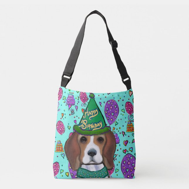 SAC AJUSTABLE BEAGLES D'ANNIVERSAIRE  (Devant)