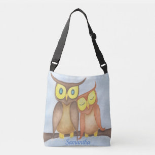 Sac Ajustable Beau Aquarelle Chouette Amateurs