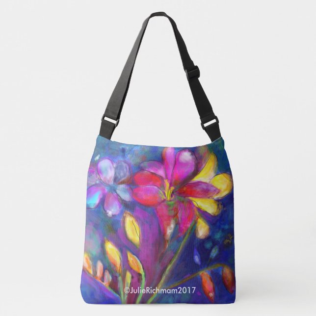 Sac Ajustable Beau freesia Fourre-tout floral (Devant)