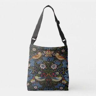 Sac Ajustable Beau motif de William Morris, nouveau d'art, vin