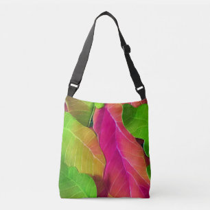 Sac Ajustable Beau Motif vert et rose
