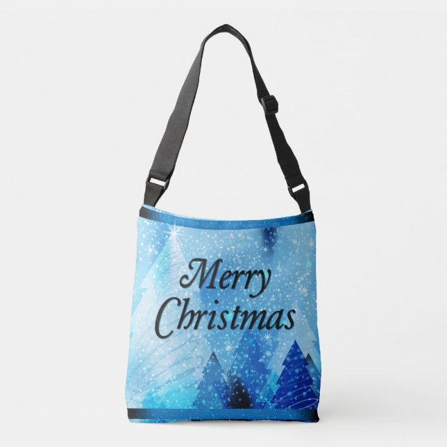 Sac Ajustable Beau Noël blanc (Devant)