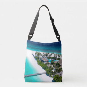 Sac Ajustable Beau Paysage De Plage