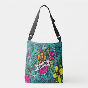 Sac Ajustable Beauté de Coussin de Jet avec des Fleurs