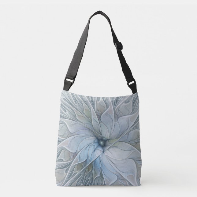 Sac Ajustable Beauté Élégante Fleur d'Art Abstrait Moderne Fract (Devant)