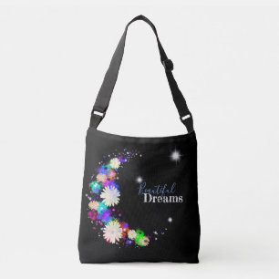 Sac Ajustable Beaux rêves modernes marguerites d'aquarelle tourb