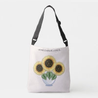 Beaux Tournesols dans un Vase Art