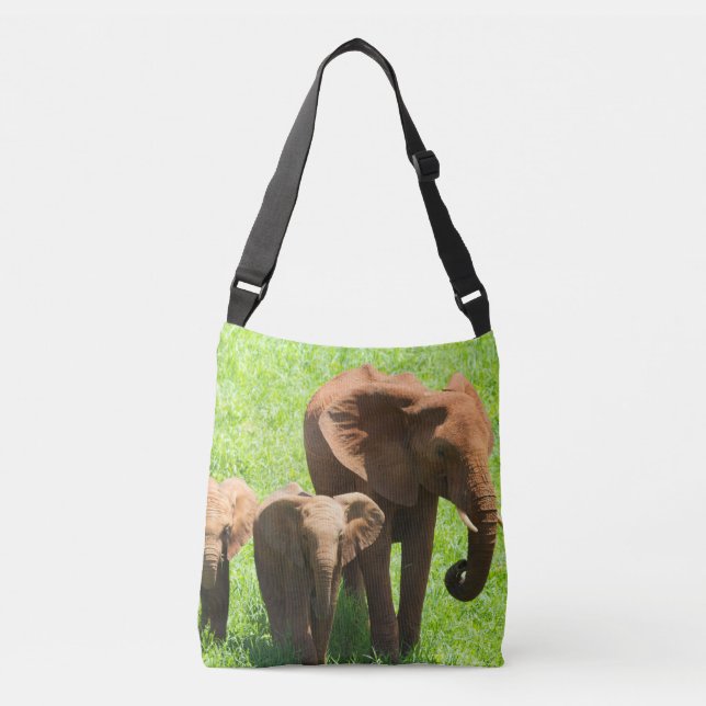 Sac Ajustable Bébé éléphants, Parc national du Serengeti (Devant)