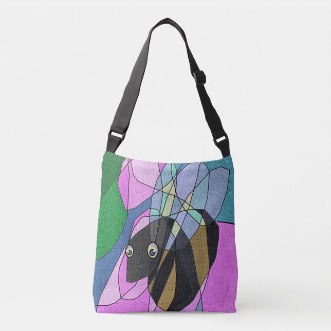 SAC AJUSTABLE BEE-TYPE : (Devant)
