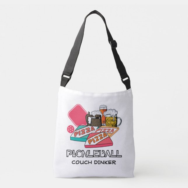 Sac Ajustable Beer Pizza Canapé Dinker PICKLEBALL (Devant)
