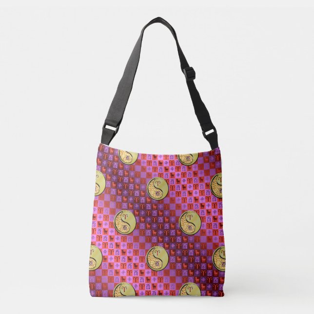 Sac Ajustable Bélier et coq métallique (Devant)