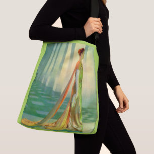 Sac Ajustable Belle dame des années 1960 en robe de soirée