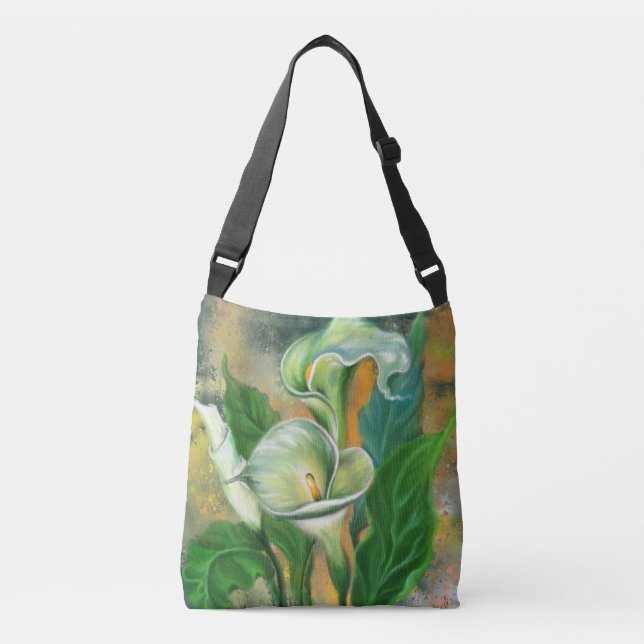 Sac Ajustable Belle Fleur Calla Lily - Dessin d'Art Migné - (Devant)
