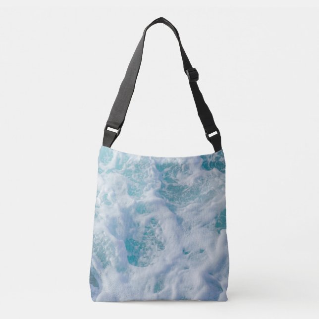 Sac Ajustable belle mer ​ mousse ​ (Devant)