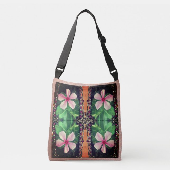 Sac Ajustable Belle Photographie Florale Rencontre Charme Boho (Devant)